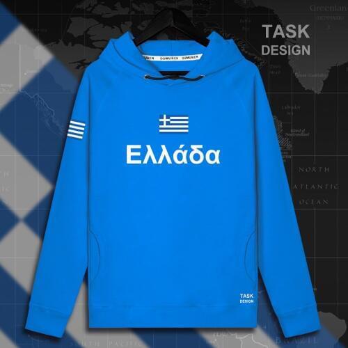 Greece Greek GRC GR mens hoodie pullovers hoodies men sweatshirt new streetwear clothing Sportswear tracksuit nation flags new