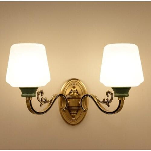 Lamp warm light contracted sitting room TV setting wall of bedroom the head of a bed lamp corridor corridor lamp 8886