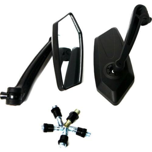 LMoDri New Universal Motorcycle Rear Back View Mirrors Electric Bicycle Side Mirror 8mm 10mm FOR HONDA YAMAHA