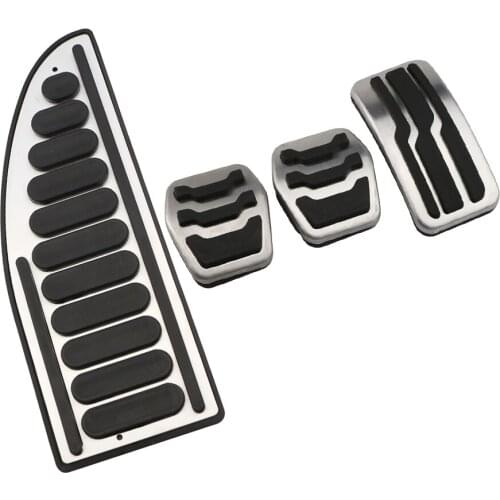 Car Accelerator Pedals Brake Pedal Set Covers Clutch Rest Foot Pedals Cover for Ford Focus 2 3 4 MK2 MK3 MK4 2005