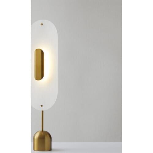 Nordic bedroom bedside simple modern model room hotel villa designer soft decoration light luxury study desk lamp