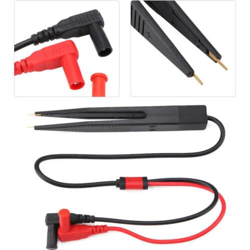 Portable SMD SMT Chip Test Clip LCR Meter for Multimeter Resistor Capacitor Multimeter SMD Pen Capacitor Clip