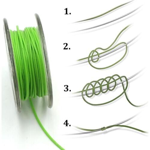 Carp Fishing Material Hook Sleeve Anti Tangle Rubber Carp Fishing Accessories Terminal Tackle Hair Rig Pesca