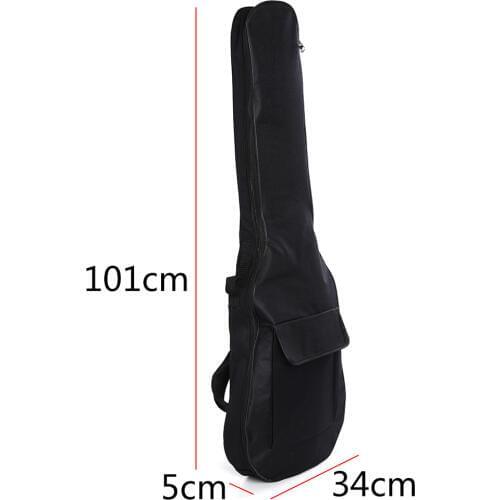 1pcs Double Straps Electric Guitar Bag Soft Case Gig Padded Bag Backpack Guitar single mention backpack Instrument Bags & Cases