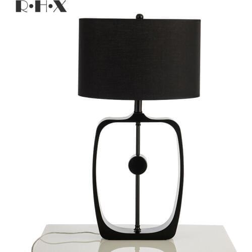 Post modern led glass lampada comodino table lamps for living room for bedroom living room abajur de mesa bedside lamp