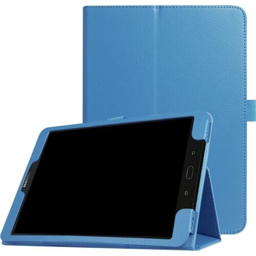 Slim Premium PU Leather Skin Stand Folio Case With Auto Wake/Sleep For Samsung Galaxy Tab S3 9.7 T820 T825 Tablet Shell Case