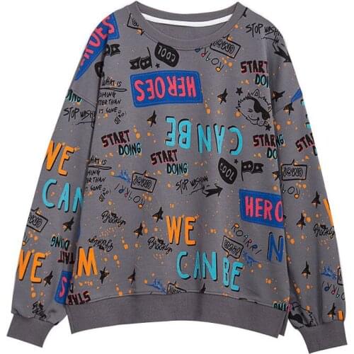 Womens sweatshirts plus size long sleeved 2021 spring and autumn fashion tops Women loose and thin casual tops free delivery B1