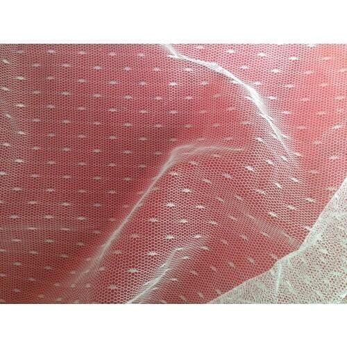 2000m/lot 160cm width dotted mesh fabric