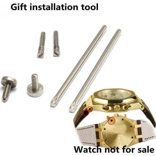 Watch Accessories Applies to for AP Audemars Piguet Bottom Cover Screws Connecting Screws Connecting Rod Screws