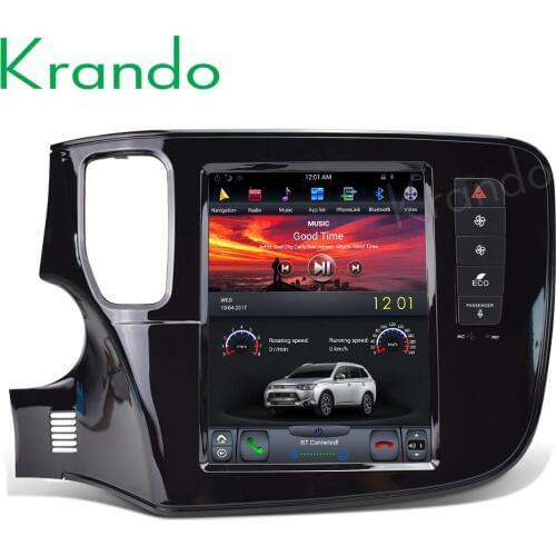 Krando Android 9.0 10.4"for Mitsubishi Outlander 2015-2017 car dvd player radio Android car multimedia player radio para carro