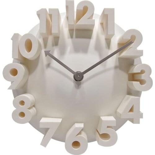 Home Decor Simple 3d Number Round Wall Clocks Creative Modern Art Decoration For Home Living Room Bedroom Jdh88