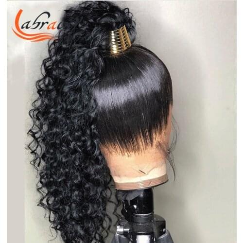 Kinky Curly Bob 360 Lace Frontal Human Hair Wigs Short Pixie 13x6 Lace Front Wig Remy Pre Plucked Deep Wave 4x4 Closure Woman