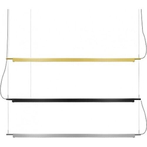 Minimalist light luxury dining table bar chandelier Nordic restaurant long chandelier office conference table front desk light