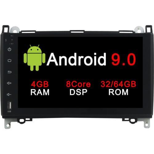 Android 9.0 Multimedia player for Mercedes Benz Sprinte B200 Vito Viano W469 Radio Head Unit No DVD Player radio Car GPS players