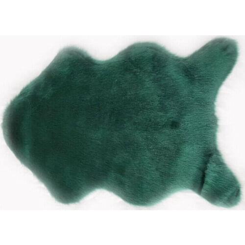 2021 New Fur Faux Artificial Sheepskin Carpet Washable Seat Pad Fluffy Rugs Hairy Wool Soft Warm Carpets For Living Room
