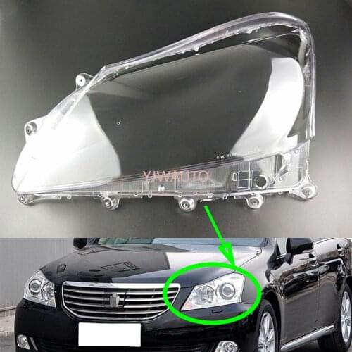 Car Headlight Lens For Toyota Crown 2010 2011 2012 Car Headlamp Cover Replacement Auto Shell