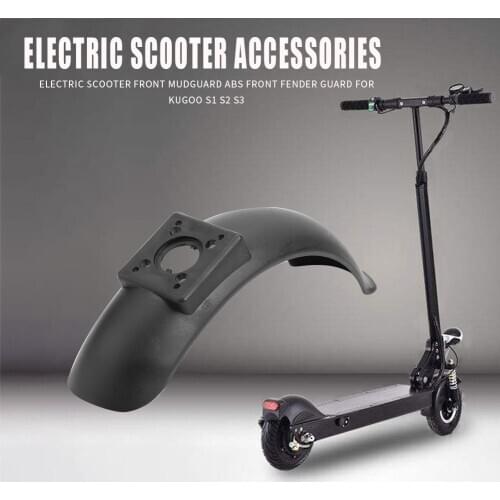 Hot Sale Front Mudguard Delicate Design Electric Scooter Front Mudguard ABS Front Tire Fender Guard for Kugoo S1 S2 S3