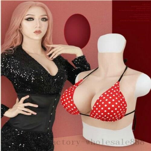 Silicone Fake Breast form Top Quality Realistic soft boob Bionic Skin Crossdresser Transgender Queen Transvestite Mastectomy Bra