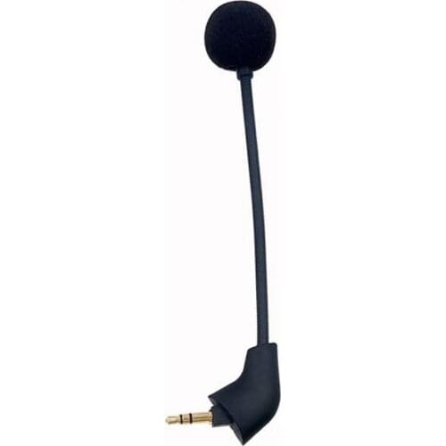 Replacement Game Mic 3.5 Mm Microphone for Kingston Hyperx Cloud Alpha 2 II X Core Pro Silver Cloudx Cloud9 Gaming Headset