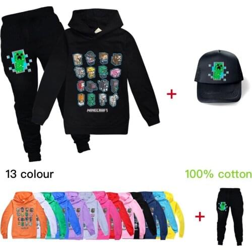 Boys Anime Game Clothing Spring Kids Clothing Suits Cartoon Sets Fall Children Girls Sports Tracksuits Suits toddler boy clothes