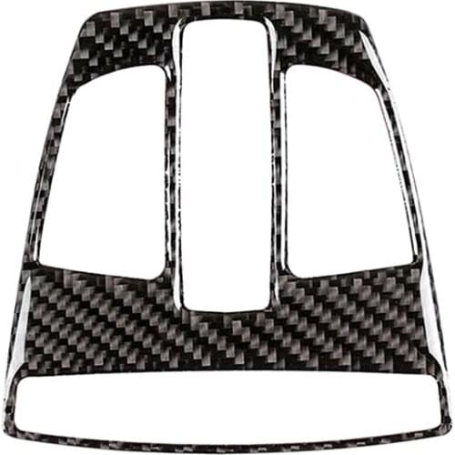 Carbon Fiber ABS Car Front Reading Light Lamp Panel Cover Trim Frame for BMW- 3 Series F30 GT F34 4 Series Accessories