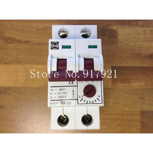 [ZOB] The German Admiralty MOELLER Moeller MS7-10/2P motor protection switch 6.3-10A miniature circuit breaker --5pcs/lot