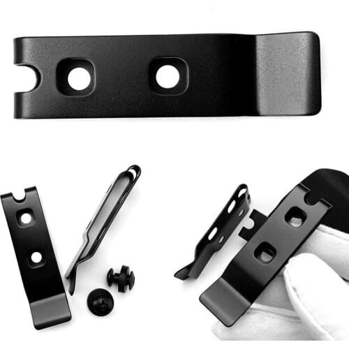 1 Pcs Outdoor Portable Waist Clip K Sheath Backpack Clip Clip Waist Pocket Tactical Accessories Clip Back Sleeve S8G2