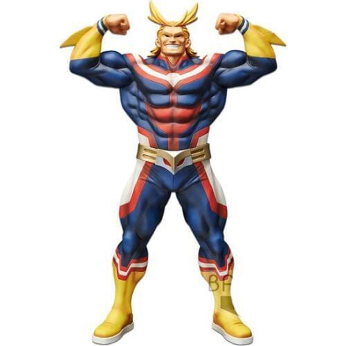 2019 Japanese original anime figure My hero Academia All Might Exclusive lines PVC Figure Toys Figurals Model Dolls Brinquedos