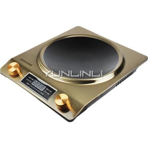 3000W Induction Cooker Household Concave-surface Electric Cooker Intelligent Cooking Stove