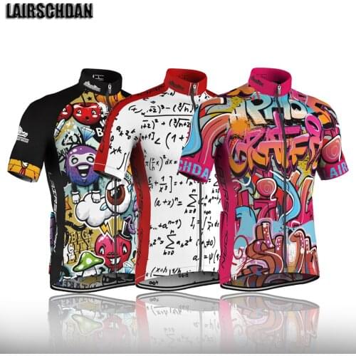 LairschDan 2021 Mens Cycling Jerseys Summer Short Sleeve Bicycle Maillot Mtb Jersey Man Bike Clothes Ciclismo Masculino Ropa