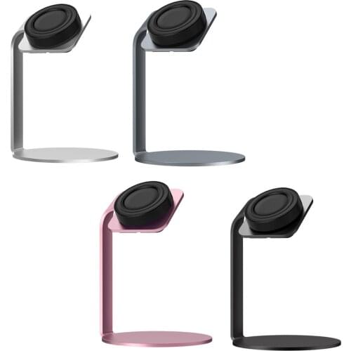 Metal Aluminum Wireless Charger Magnetic Bracket Fast Charging for series 6 for series 5 Desk Watch Holder with USB Cable