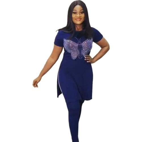 European And American Womens Fashion Casual Suit Velvet Elastic Fabric Hot Drill Trim Round Collar Womens Suit New 2021