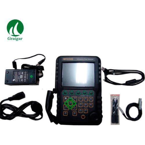NDT Equipment MFD350B Portable Digital Ultrasonic Flaw Detector Measuring Range 0~ 6000mm