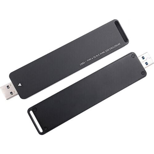 NVME Case Enclosure M.2 SSD Case M.2 USB Adapter SSD M2 SSD BOX Enclosure USB 3.1 Type-A to PCI-E M.2 NVME Mobile Hard Disk Case