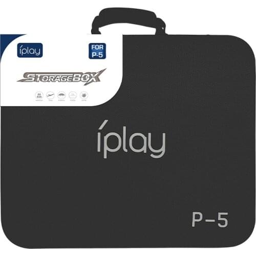 Portable Big Capacity Zipper EVA Hard Carrying Storage Bag Shoulder Case Shell for PS5 UHD & DE Console Travel Protective Cover