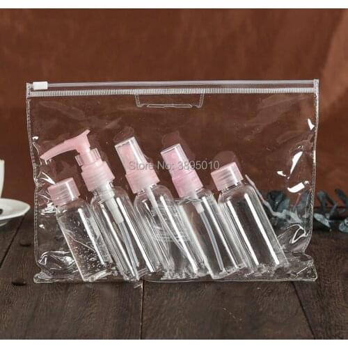Transparent PVC Cosmetic Bag Women Travel Makeup Bag Zipper Make Up Organizer Storage Pouch F1139
