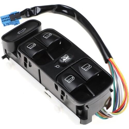 Car Short-Term Glass Window Lift Knob Switch Lift control Assembly For Mercedes-Benz Plastic Durable Replacement Car Accessories