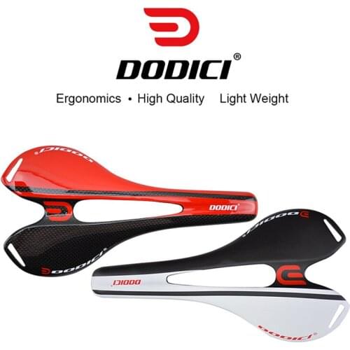 DODICI Full Carbon fibre saddle Mountain bike Road Bicycle Seat Cushion MTB Road Cycling Saddle Parts 3K Matte/UD Gloss Parts