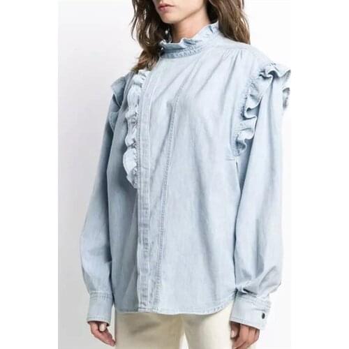 Sondr Womens Denim Shirts