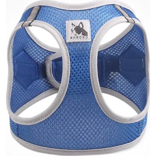 No-pull Nylon Dog Harness Reflective Pet Puppy Harness Vest Safety Adjustable For Small Medium Large Dogs Pitbull French Bulldog
