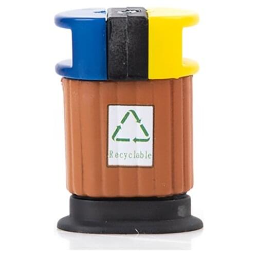 Building Sand Table HO N Scale Model Street Trash Can Micro Landscape DIY Material Accessoritrash Garbage Rubbish Bin