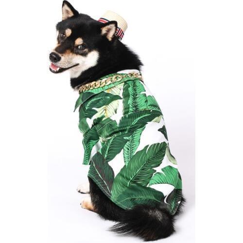 Pets Products Big Dogs Supplies Kusky Samoyed Huge Teddy Golden Retriever Clothes Summer Fashion Shirts