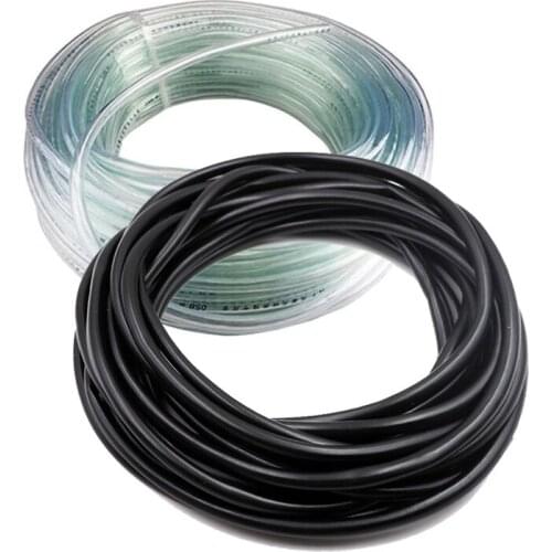 5M Poultry Animal Drinking Water Pipe White/Black Hose Chicken Duck Rabbit Bird Pigeon Automatic Waterer Drinking Pipe ID 9.5mm