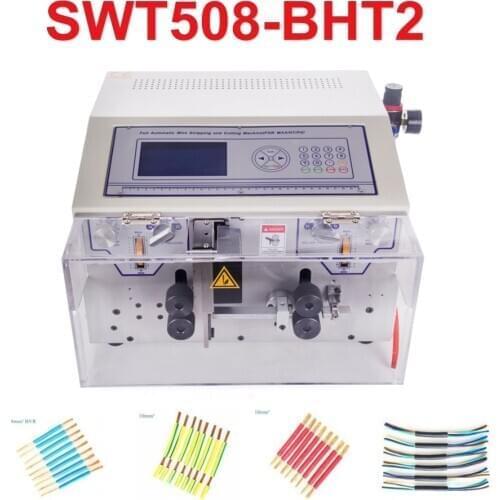 SWT508-BHT2 Peeling Stripping Cutting Machine for Computer automatic wire strip stripping machine 0.1-6mm2 AWG10-AWG28 220V 110V