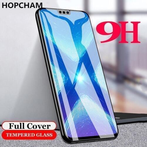 Full Glue Tempered Glass on Honor 8x 8c 8a 8 Lite X A C Protective Glass Screen Protector Phone Safety Tempered for Huawei Honer