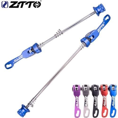 ZTTO QR Quick Release MTB Road Bike Bicycle Hub Skewers lever Aluminum alloy Mountain Bike parts For Front 100mm Rear 135mm