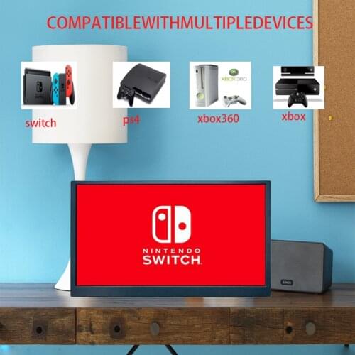 13.3Portable mobile monitor HD IPS narrow frame PS4 switch mobile screen desktop computer notebook external convenient secondar