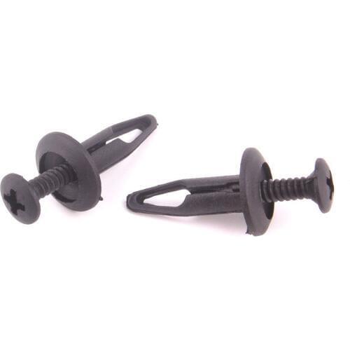 20x Screw Type Clip Mud Retainer Rivet For Chrysler 6502871 Ford F-150 N803946S Car Replacement Fastener Clip Accessories