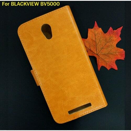 6 Colors Super!! BLACKVIEW BV5000 Case 5" Flip Fashion Customize Leather Exclusive Protective 100% Special Phone Cover+Tracking