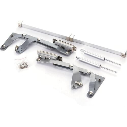Promotion! Air Operated Hinge on the Vertical Lift,Translational Pneumatic Turning Bracket,Home Furniture Hardware,Fittings